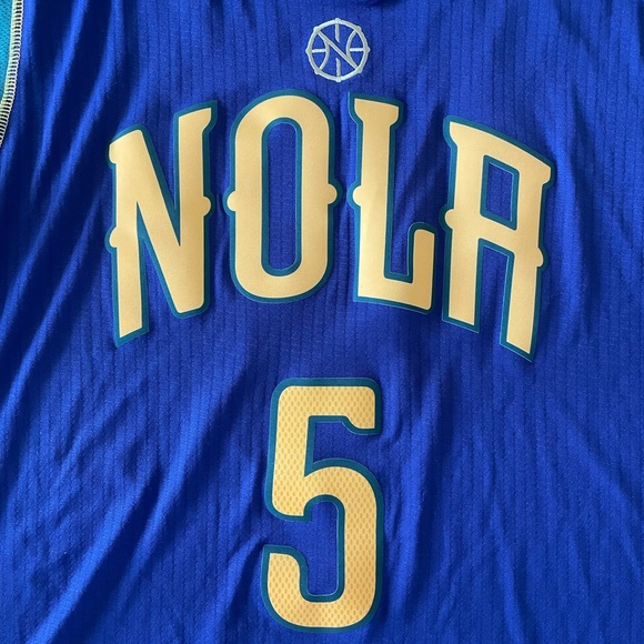 RARE Adidas New Orleans Pelicans NOLA Holiday - Picture 2 of 6